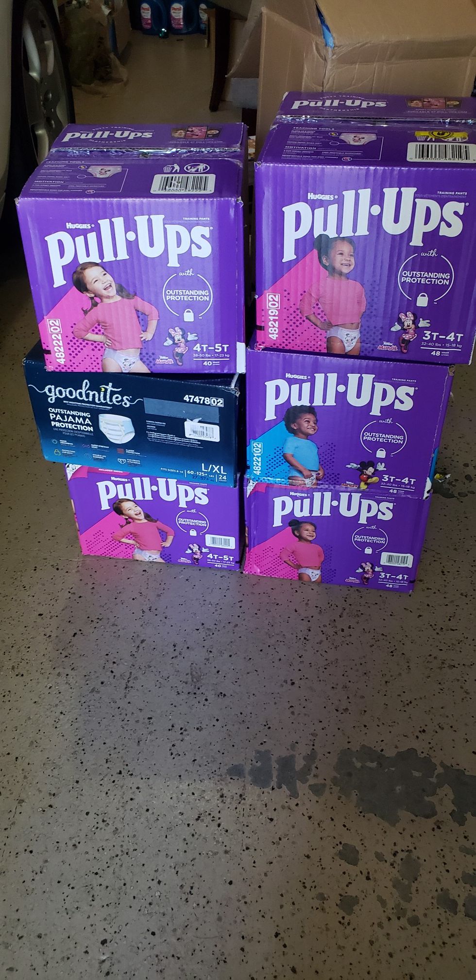 Huggies diapers box sale