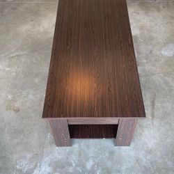 Wooden coffee table  