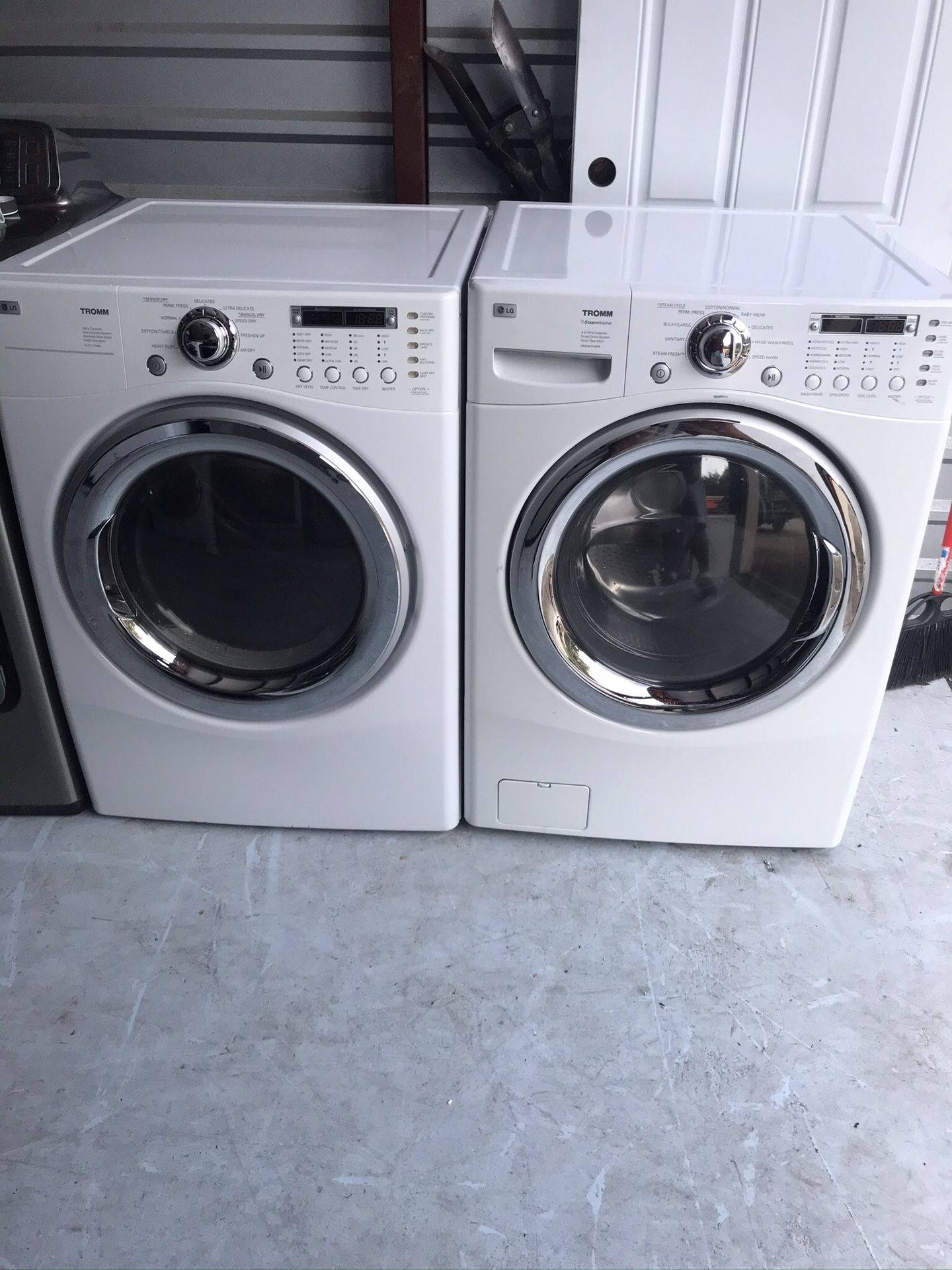 Lg washer and dryer electric set