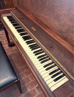 [FREE] Vintage Vose & Sons Upright Piano