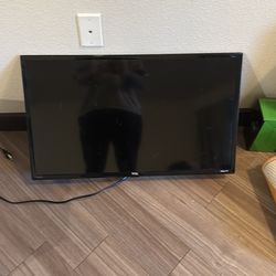 Tv with wall mount