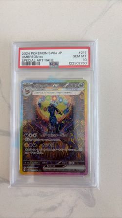 PSA 10 Umbreon ex SAR 217/187 SV8a Japanese