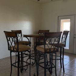 5 piece pub table set!