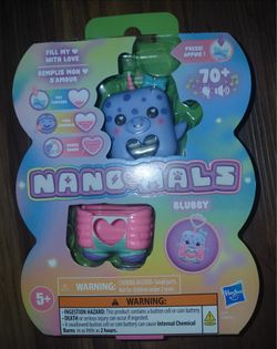 Hasbro Nano-mals Blubby the Narwhal