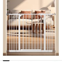 keny 29"-42.5" Baby Gate for Stairs, Auto Close Safety Dog Gate, Pressure Mounted Easy Walk Through Pet Gate for Doorways, Durable Stair Gate, 30" 