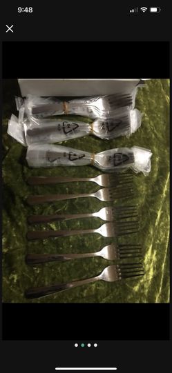 New fork silverware 24 pieces set