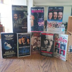 VHS Movies Good Condition 