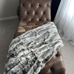 Chaise lounger 83” Long X 39” Wide X 43” Tall