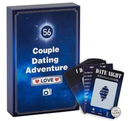 56 Scratch Off Date Night Ideas Cards,Mothers Day for Wife - Gifts for Boyfriend Girlfriend,Anniversary Newlywed Wedding for Him, Her, Husband or Wife