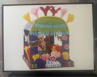Day of the Dead DIY photo frame kit #dayofthedead