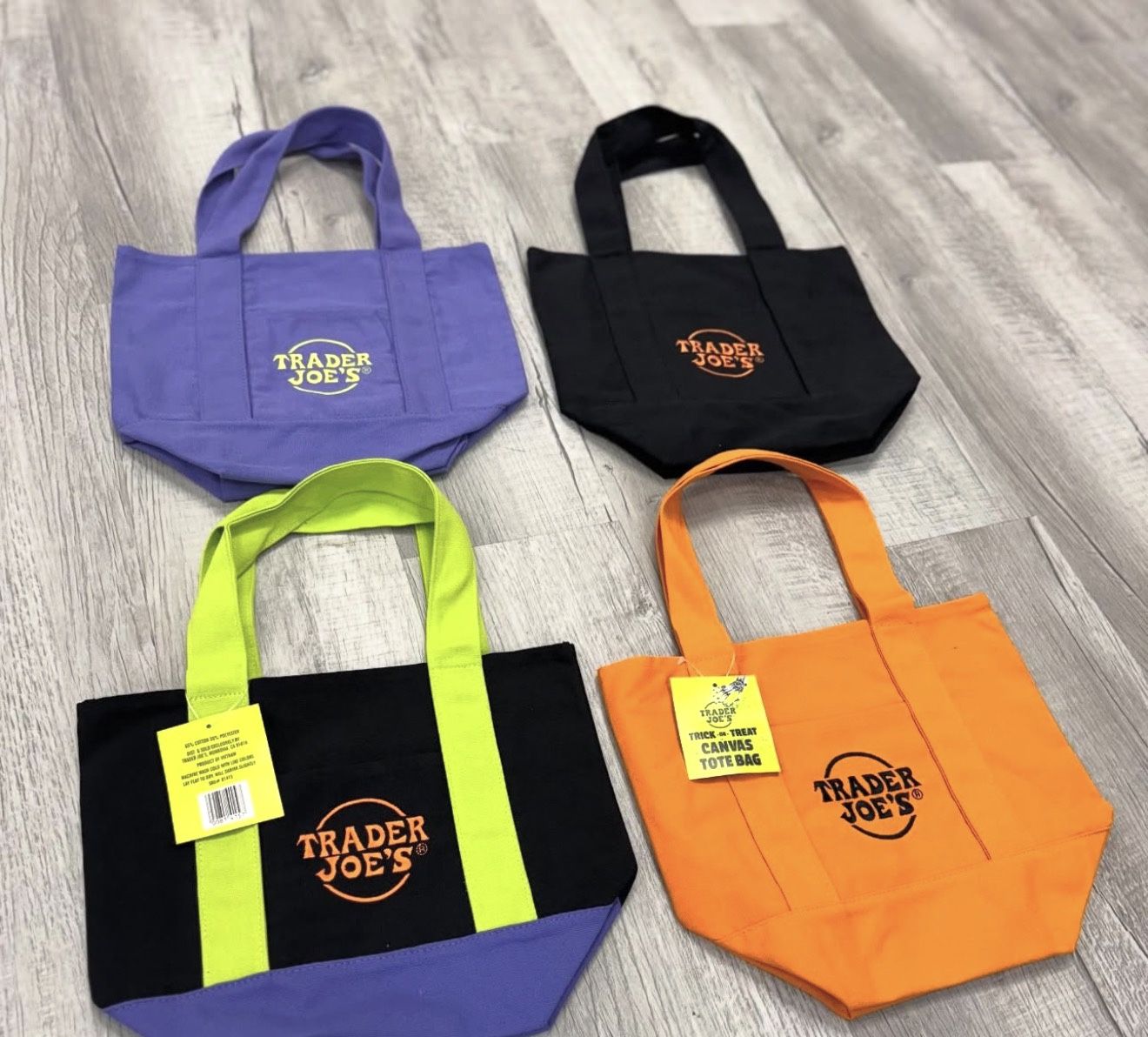 Halloween Trader Joe Mini Tote Bag