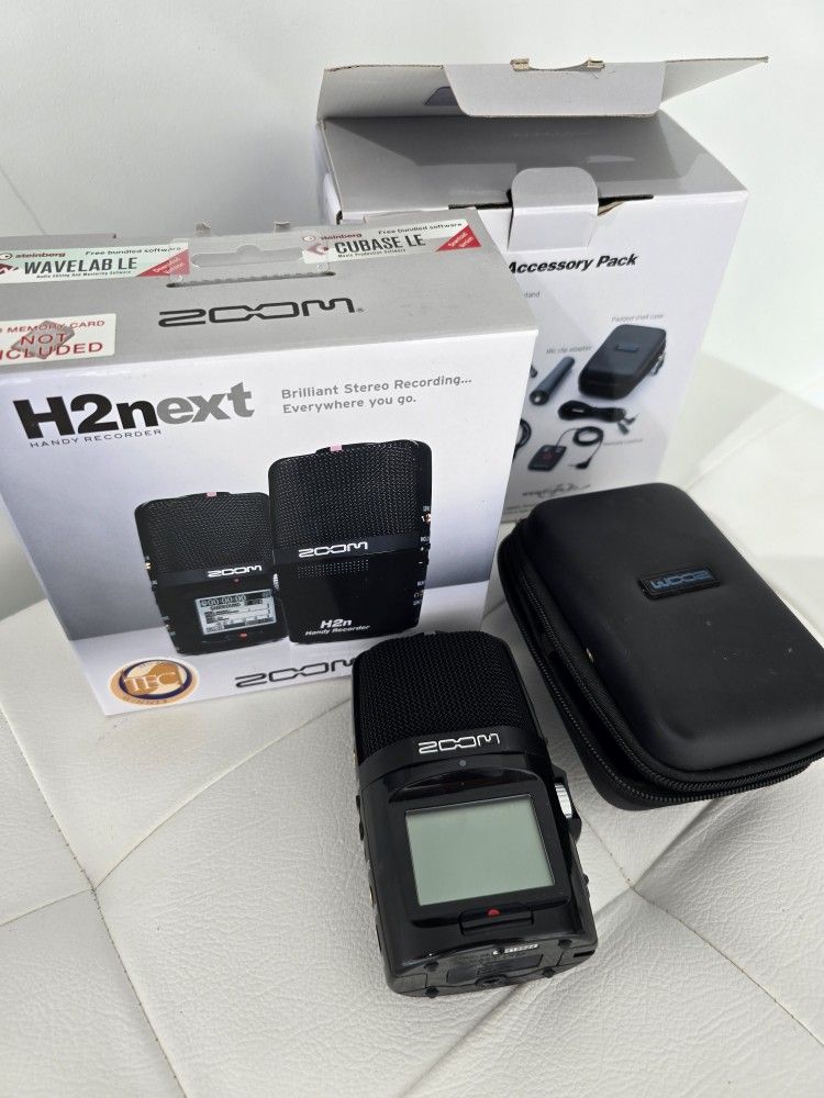 Zoom H2N Handy Recorder Audio Microphone
