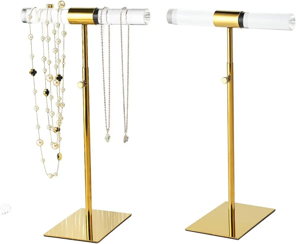 2 Acrylic Jewelry Towers