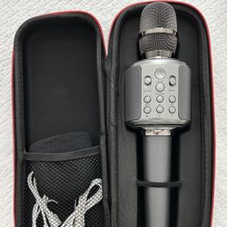 New/Never Used: Karaoke Mic, Wireless, Bluetooth, 10Hour Playtime