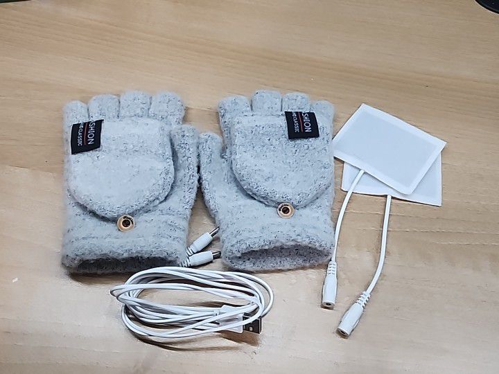 Electric Heated Mittens USB