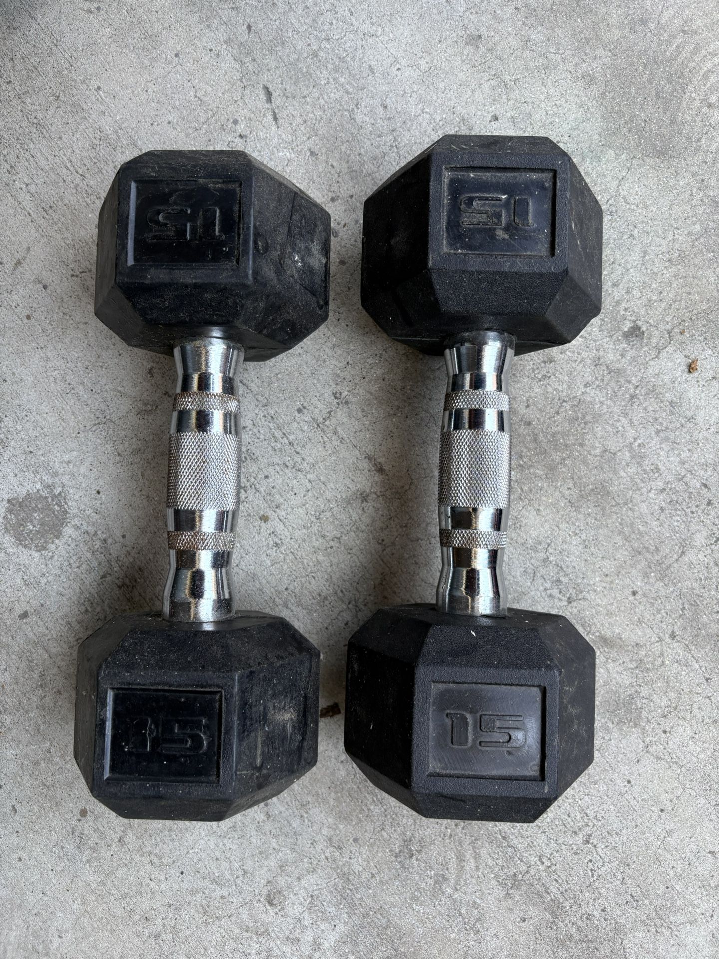15lbs Dumbbells
