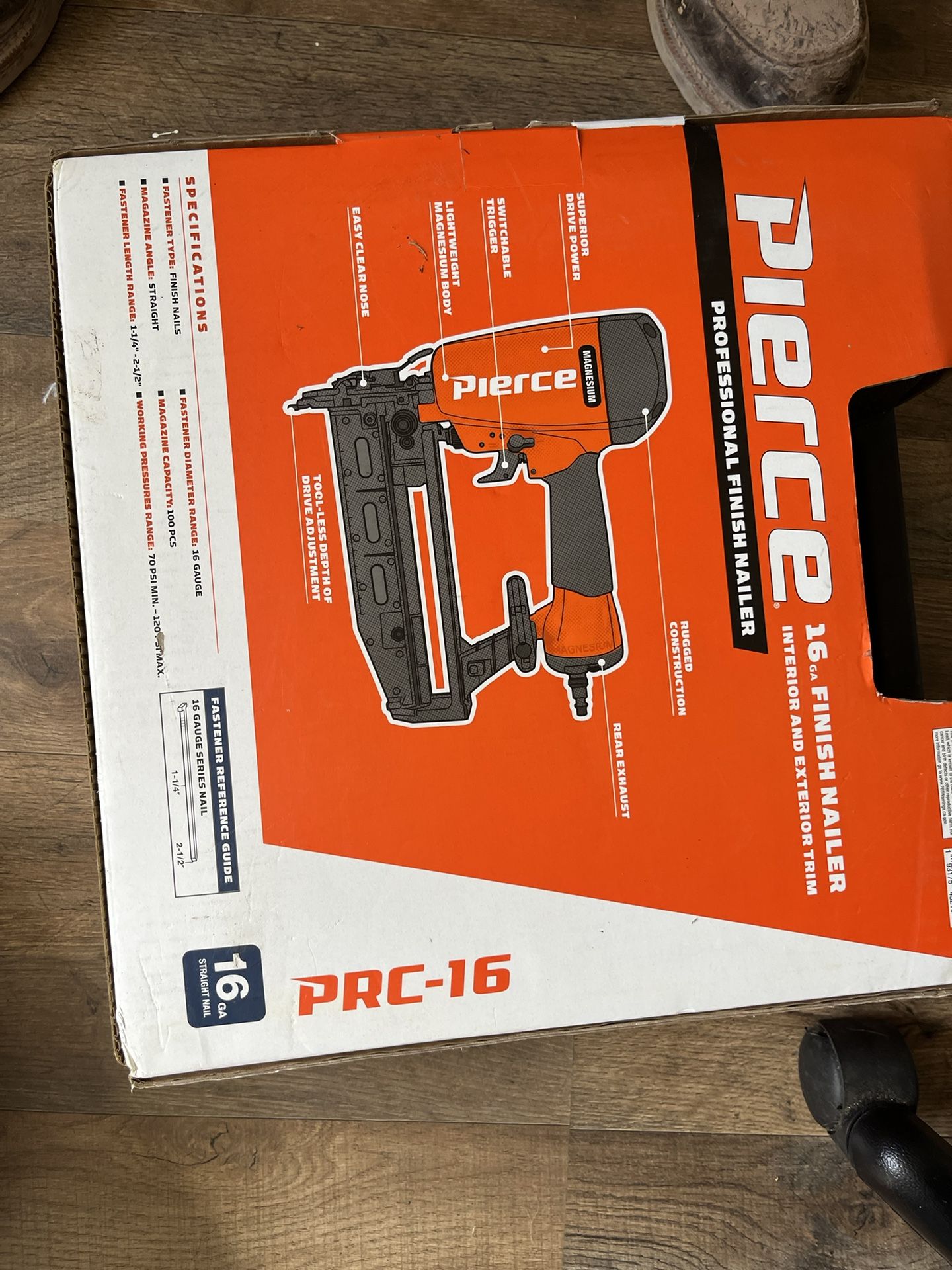 Pierce  Pneumatic Nail Gun 