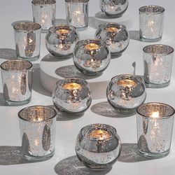 48PCS Assorted Votive Candle Holders
