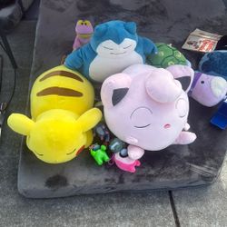Assorted pokemon Plush