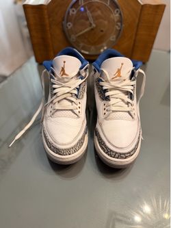 Nike Air Jordan 3 III Nike Retro White Blue "Wizards" CT8532. Size 11