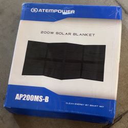 Portable Solar Blanket 200 Watts