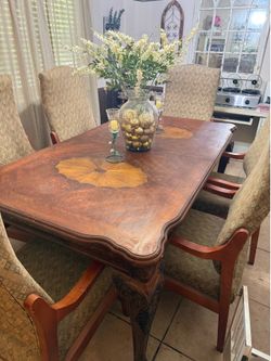 Table and chairs