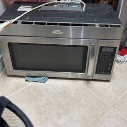 whirlpool microwave 