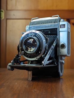 1936 Welta Weltur 6 X 4.5 Folding 120 Medium Format Film Camera