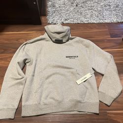 Dark Oatmeal Essentials Hoodie