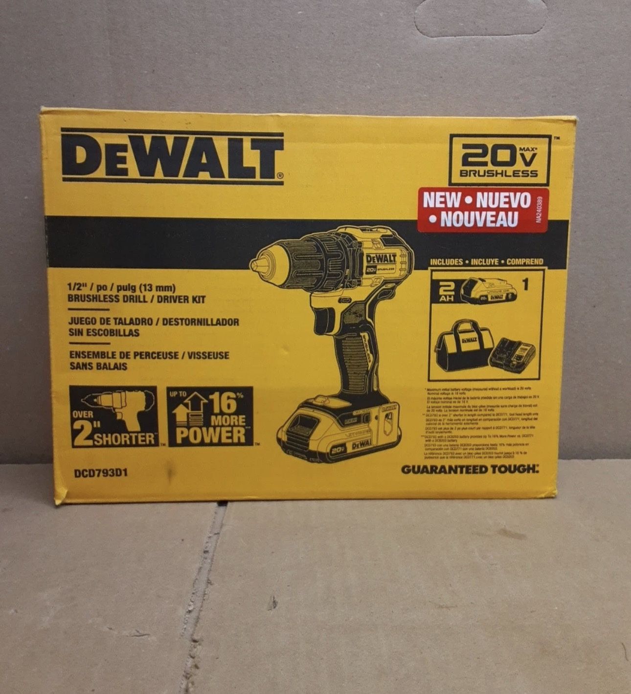 DeWalt 20v 1/2 Keyless Brushless Cordless Drill