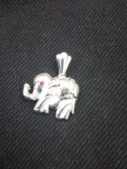 Real silver pendant