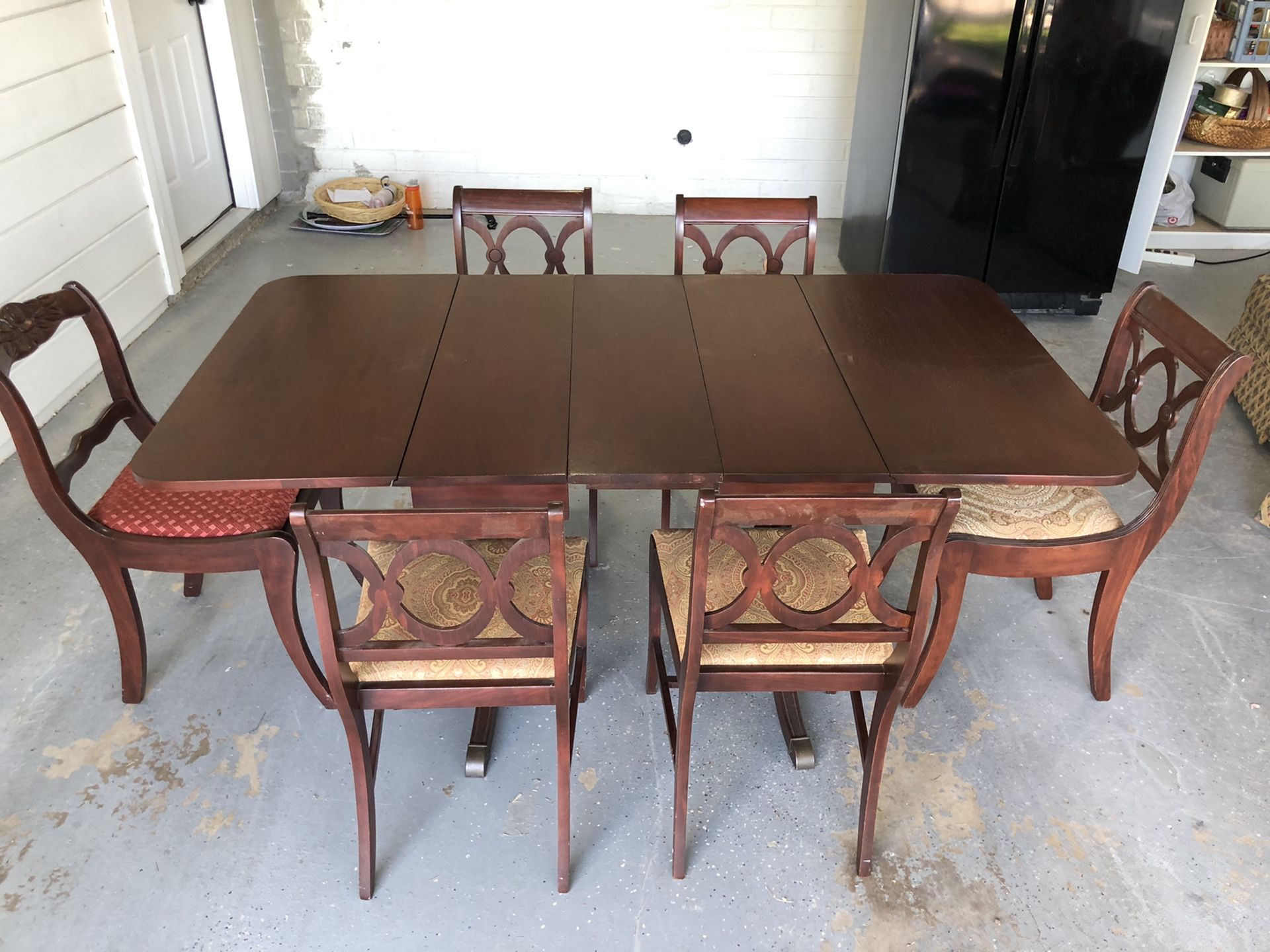 Duncan Phyfe Dining Table (Reproduction) - 1950’s for Sale in Phoenix ...