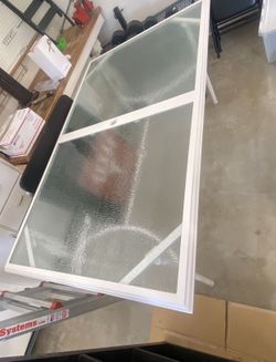 7’ Table and 4 Chairs