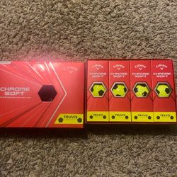 Chrome Soft / TRUVIS Golf Balls