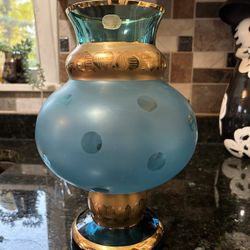 Vintage Bohemia Glass Vase