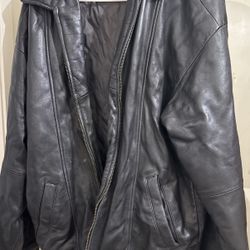 Leather Jacket  (M)