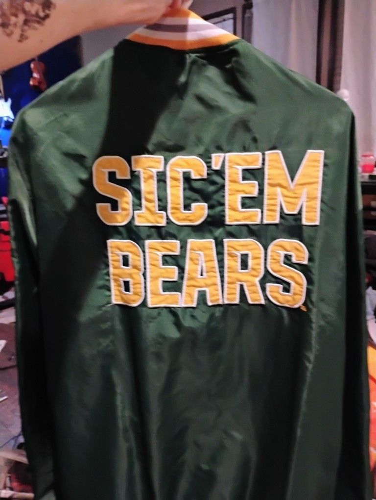 Baylor Sic 'Em Bears Letterman Jacket