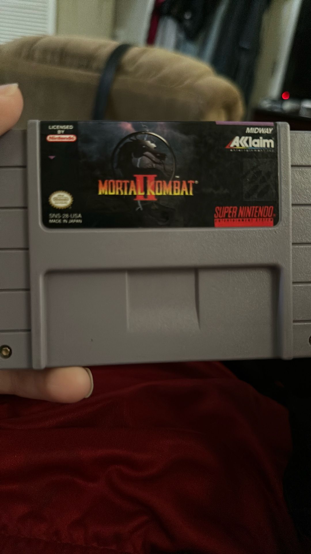 SNES Mortal Kombat 2
