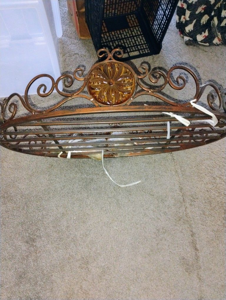 Open Box New Condition Hanging Pot Rack Pickup Only Cash