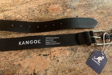 Brand New KANGOL mens small leather belt 39”