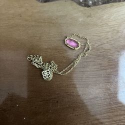 Gold plated necklace