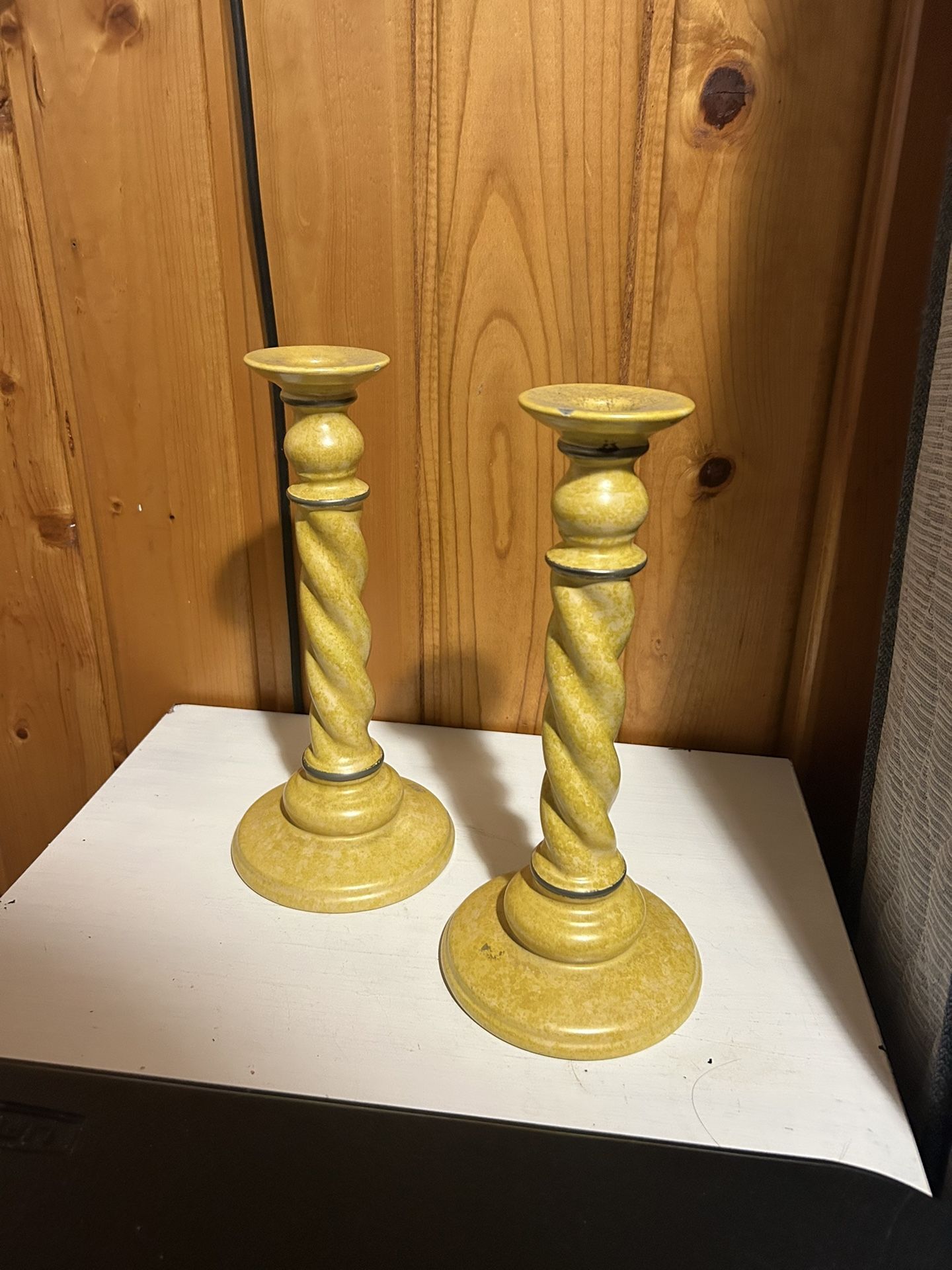 Vintage/antique Candle Holders