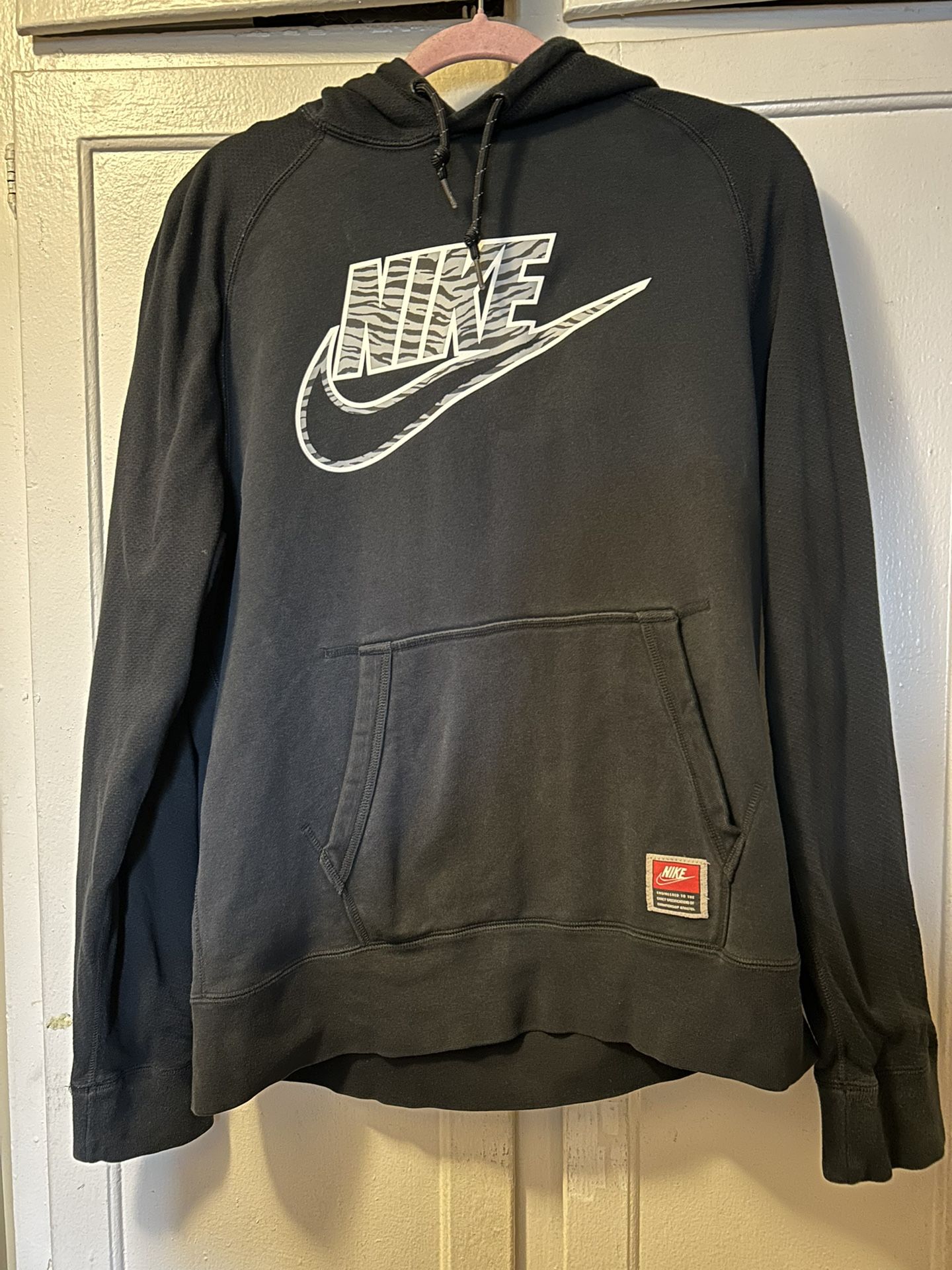 Nike Futura Center Swoosh Hoodie Sz Large