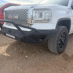 Fad Four Front Bumper For 2014-2015 Gmc Sierra 1500
