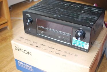 Denon avr x2000 receiver