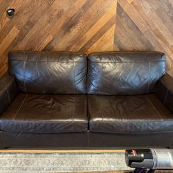 Leather Sofa 