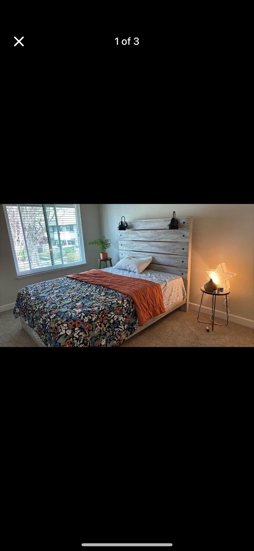 Queen Bed Frame From Ashley’s