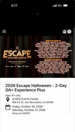 Escape GA