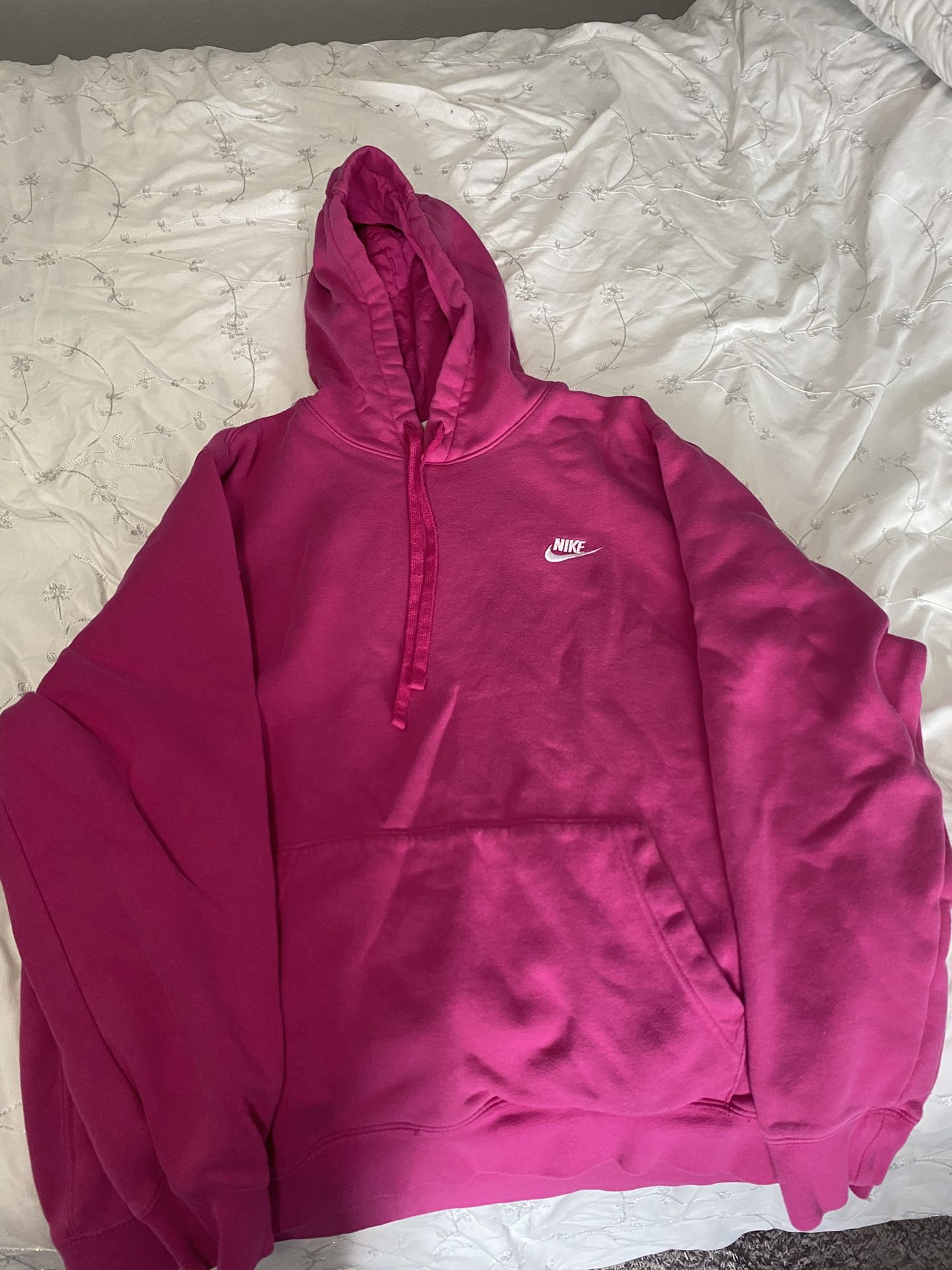 Nike Dark Hot Pink Hoodie