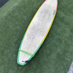 Wuashi 7'6ft Surfboard Longboard 